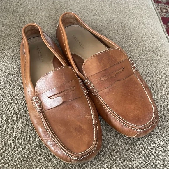 Cole Haan | Shoes | Mens Cole Haan Brown Tan Leather Penny  display picture 1